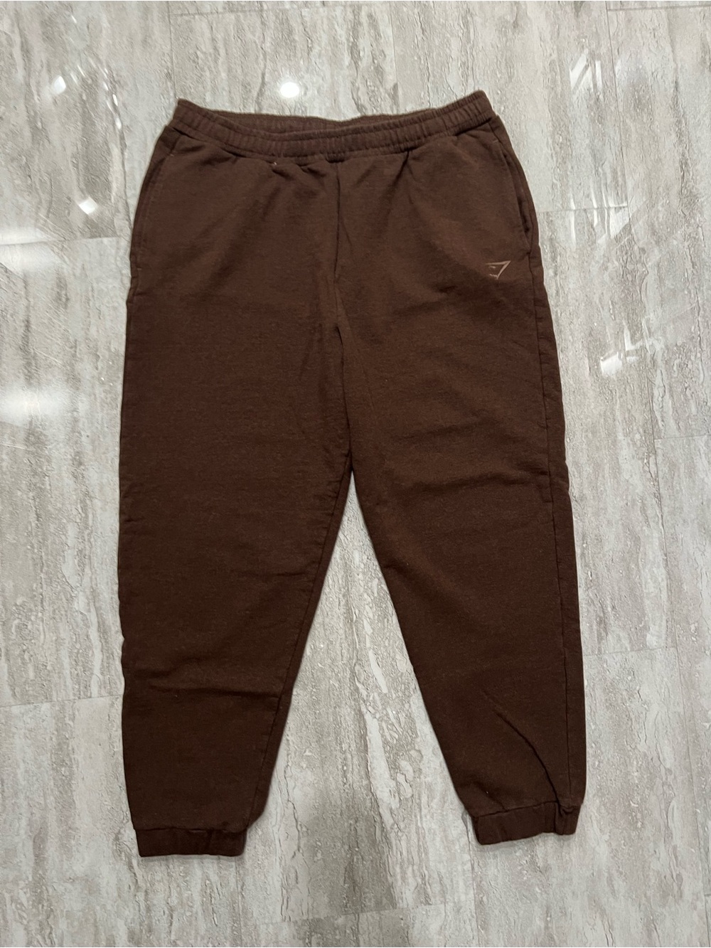 Gymshark Rest Day Sweats Joggers - Cozy Brown Marl